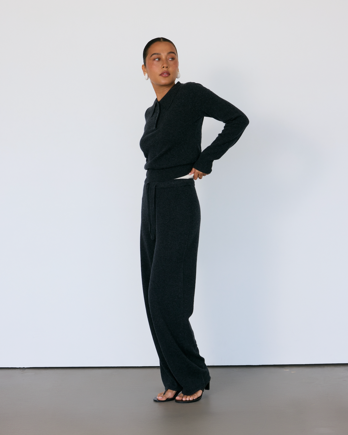 Tove Cashmere Polo by Artless Forever