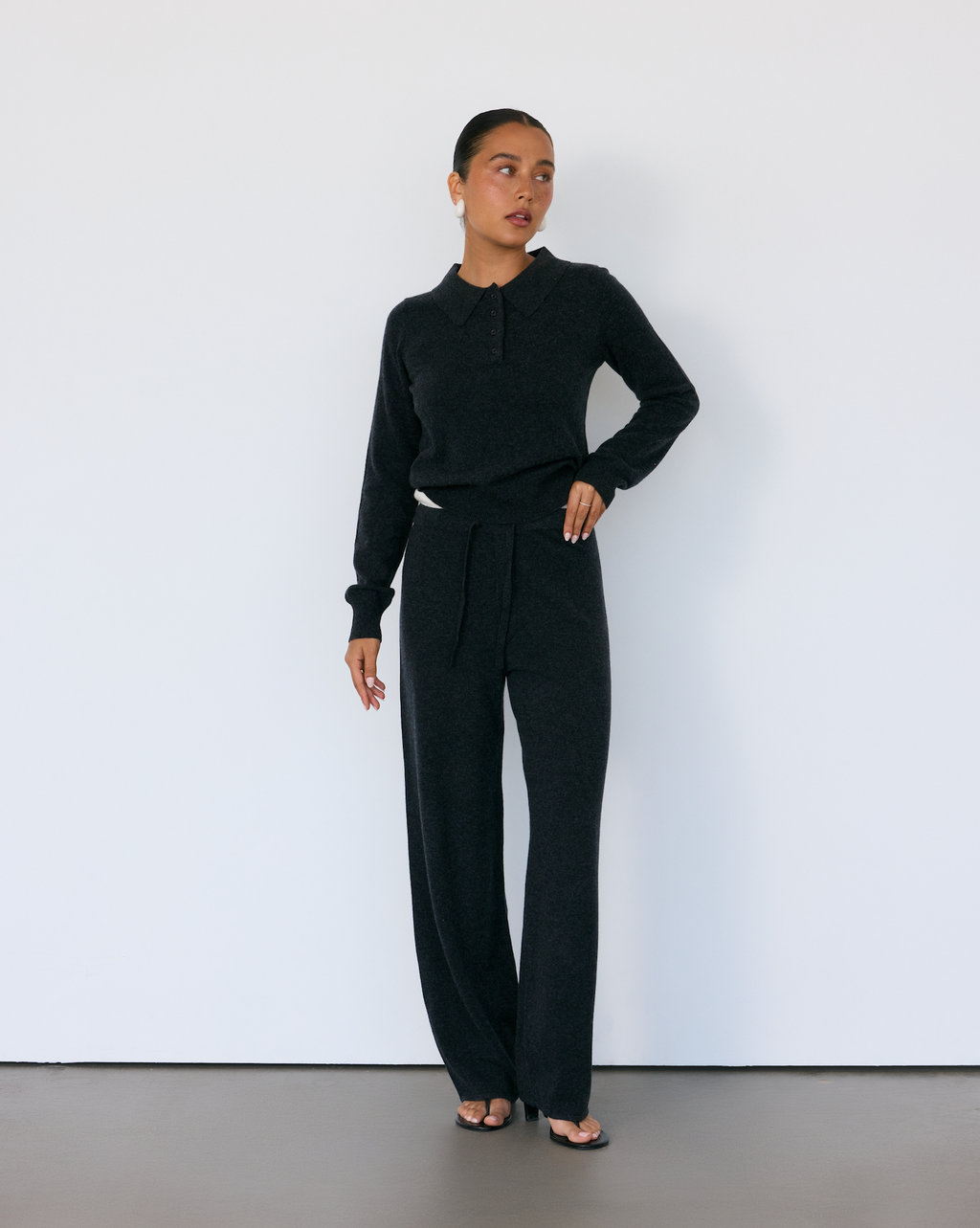 Tove Cashmere Polo by Artless Forever