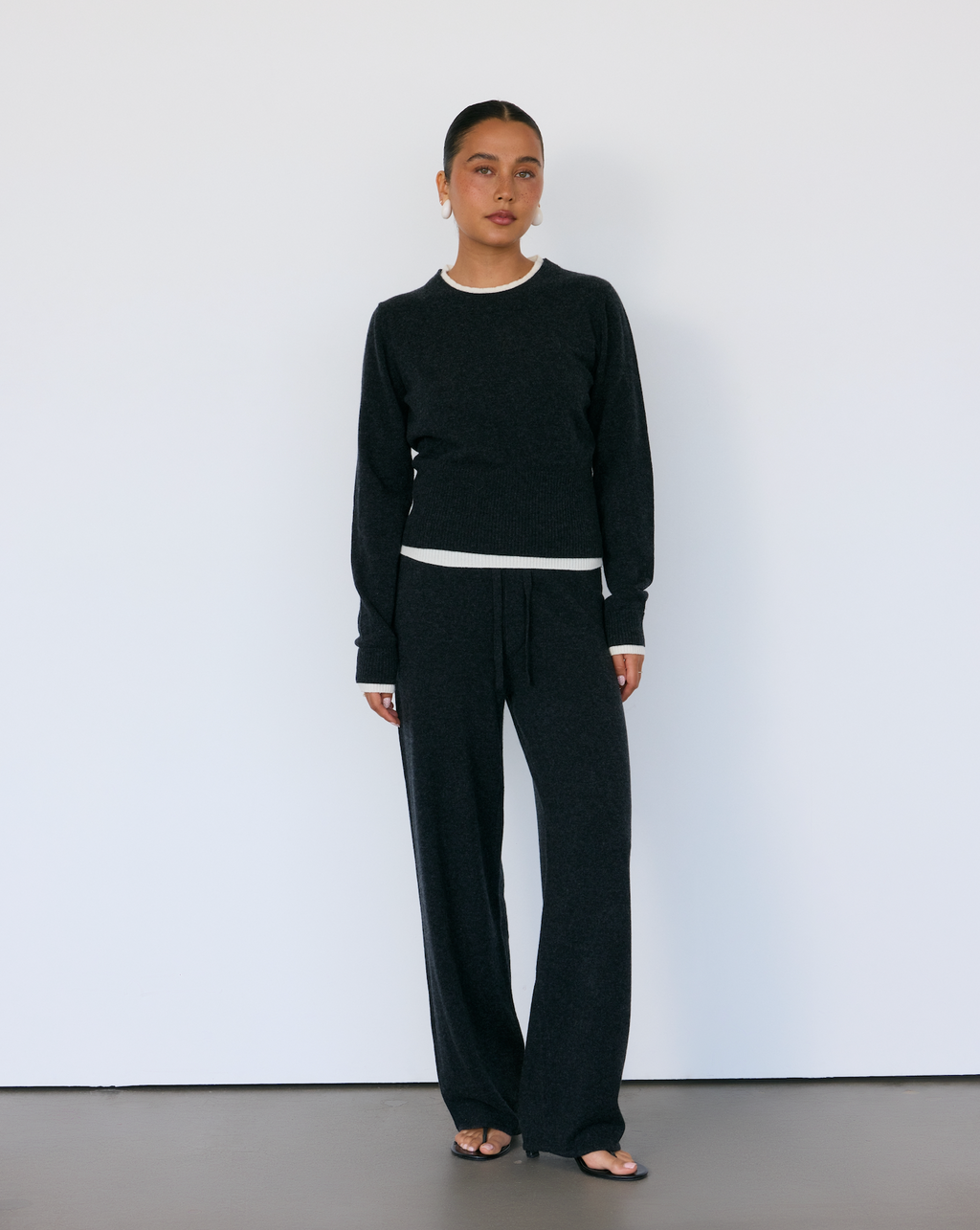 Tove Layered Cashmere Crewneck by Artless Forever