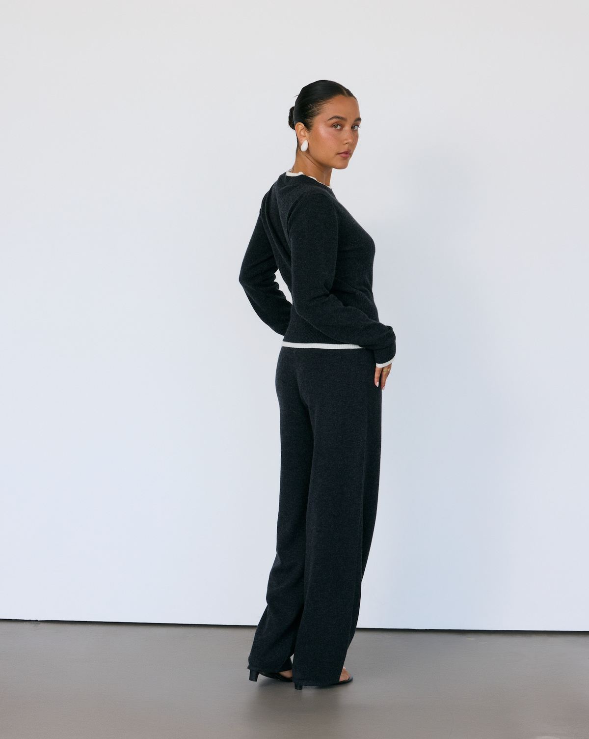 Tove Layered Cashmere Crewneck by Artless Forever