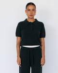 Tove Short Sleeve Cashmere Polo by Artless Forever