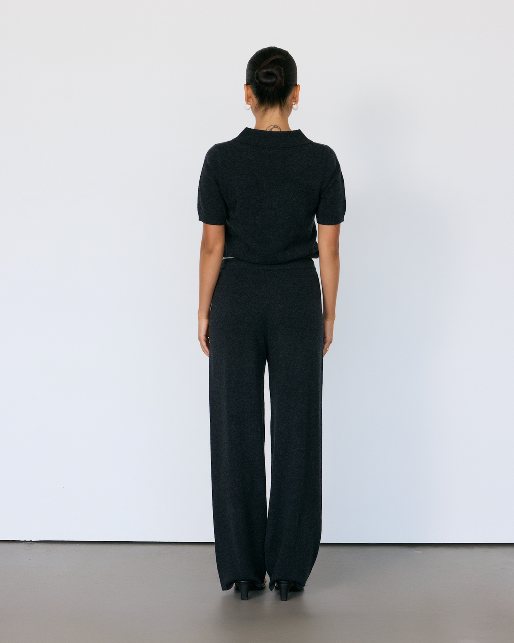 Tove Short Sleeve Cashmere Polo by Artless Forever