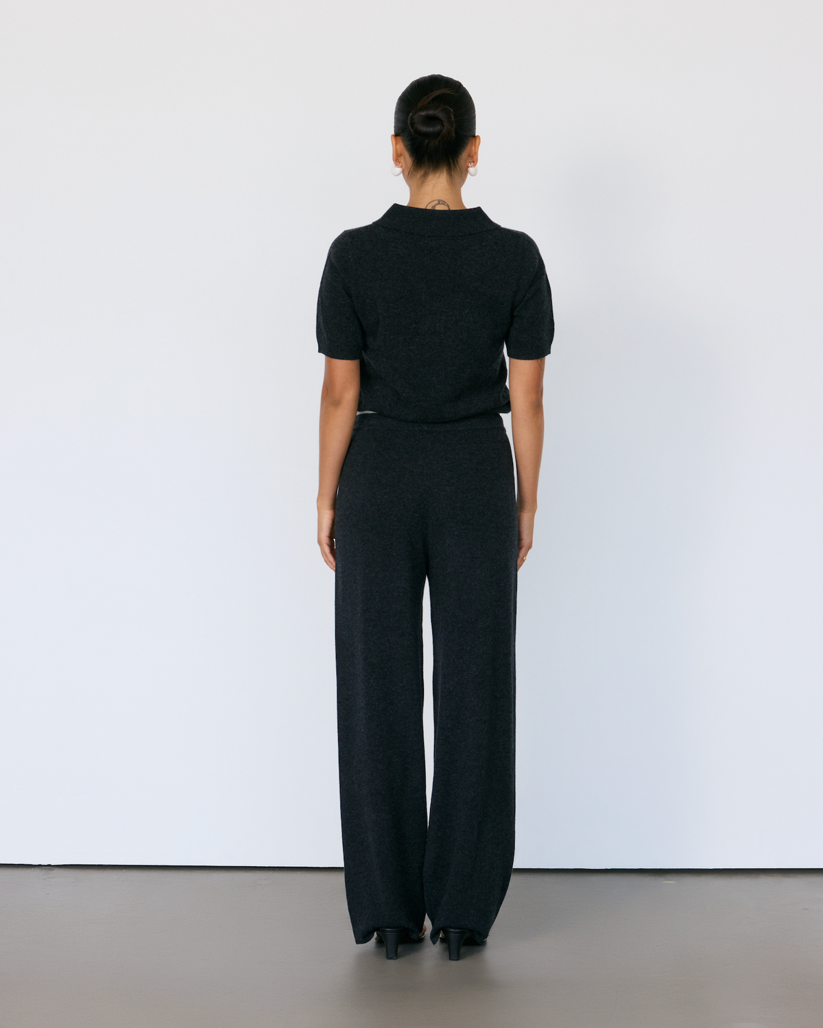 Tove Short Sleeve Cashmere Polo by Artless Forever