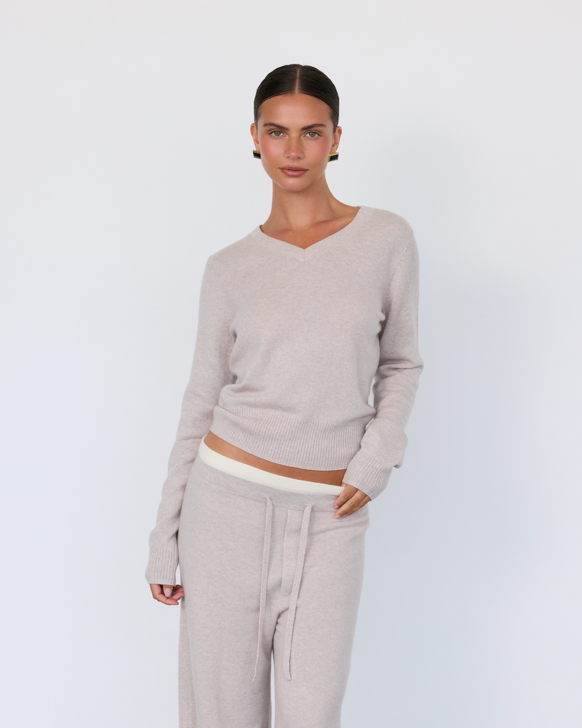 Tove V-Neck Sweater by Artless Forever