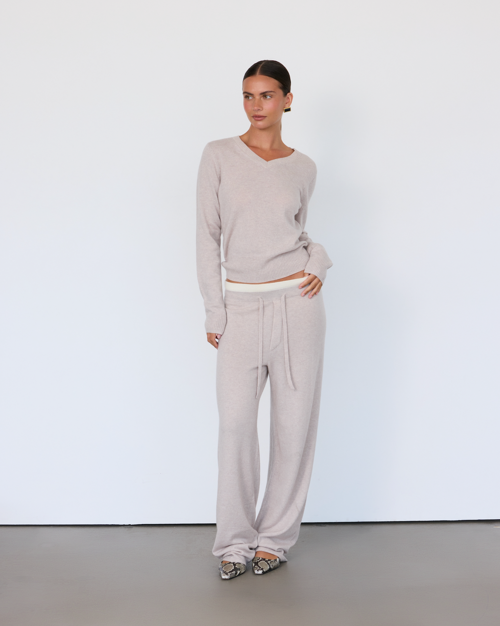 Tove V-Neck Sweater by Artless Forever