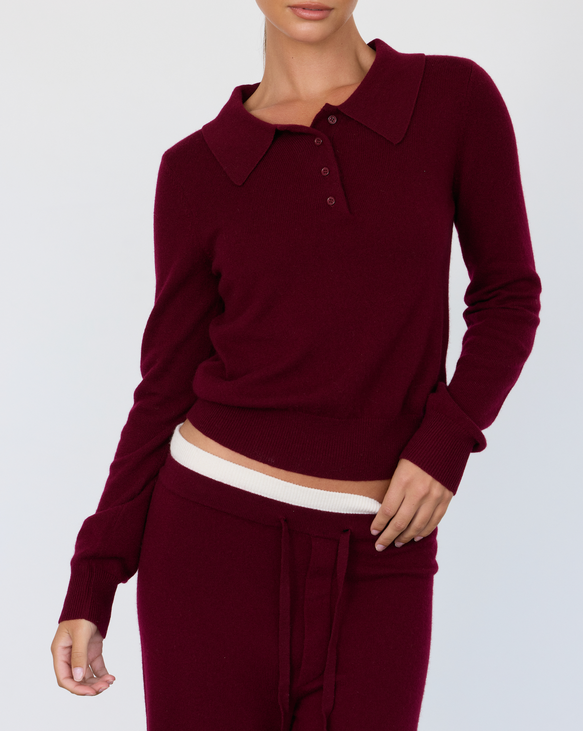 Tove Cashmere Polo by Artless Forever