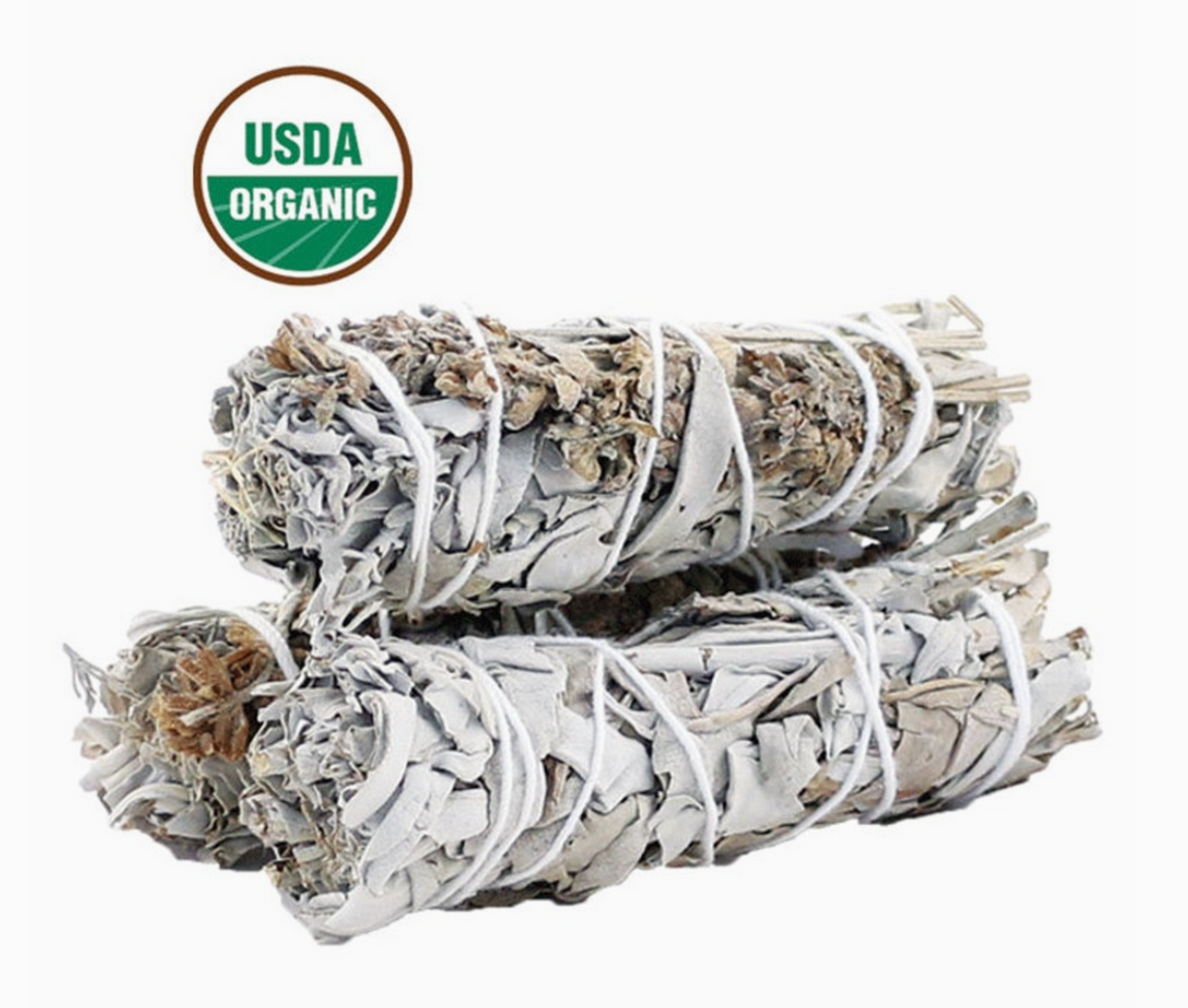 Lavender & White Sage Smudge Stick (4 in.) by Sacred Crystals