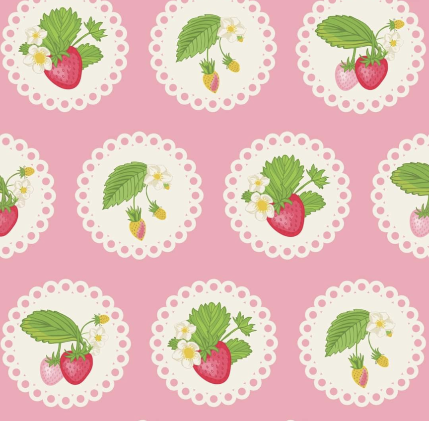 Summer Strawberry Dress by Sugar Pea Boutique