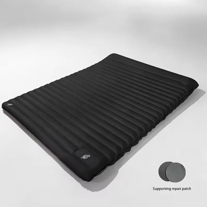 Thickened Double-Layer 3.94-Inch Inflatable Mat, Detachable Inflatable Pad, Suitable for Multiple People by FLIPSTYLEZLLC