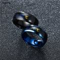 Temperature Ring Titanium Steel Mood Emotion Feeling Intelligent Temperature Sensitive Rings for Women Men Waterproof Jewelry by FLIPSTYLEZLLC