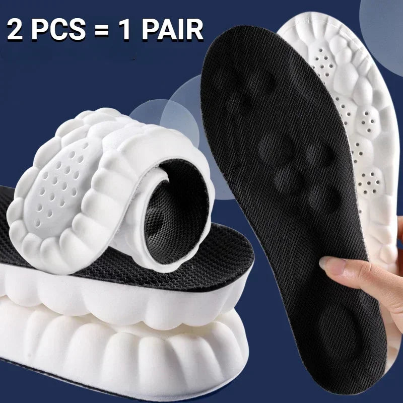 1 Pair Breathable Shock-Absorbing Insoles Men's Outdoor Sport Insoles by FLIPSTYLEZLLC