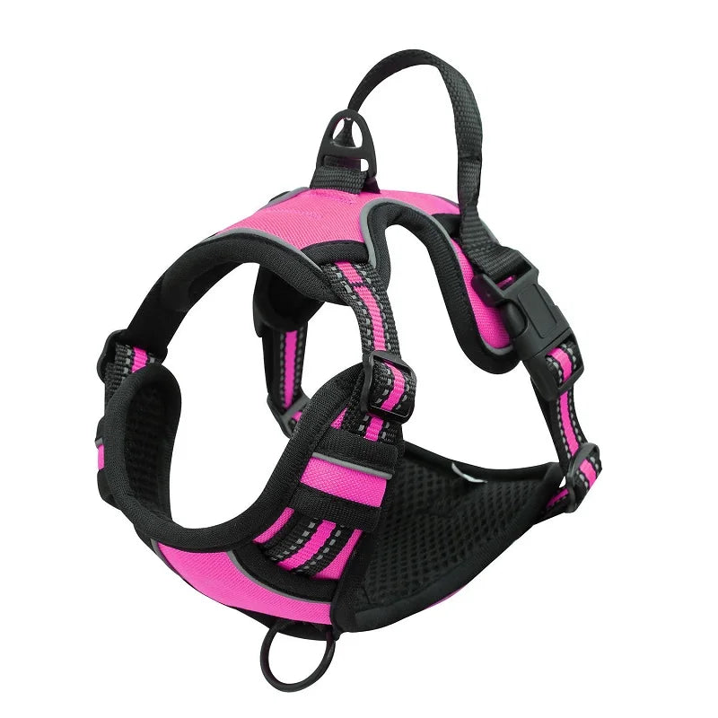 No Pull Dog Harness Large Dog Harnesses Heavy Duty Reflective Easy Control Handle for Large Dog Walking Medium Dogs Pet Supplies by FLIPSTYLEZLLC
