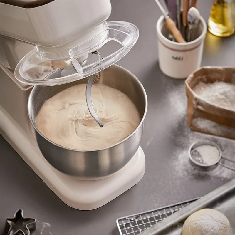 Bear Stand Mixer Small Household Dough Maker Kneading Machine Multifunctional Automatic All-in-One for Mixing & Whisking by FLIPSTYLEZLLC