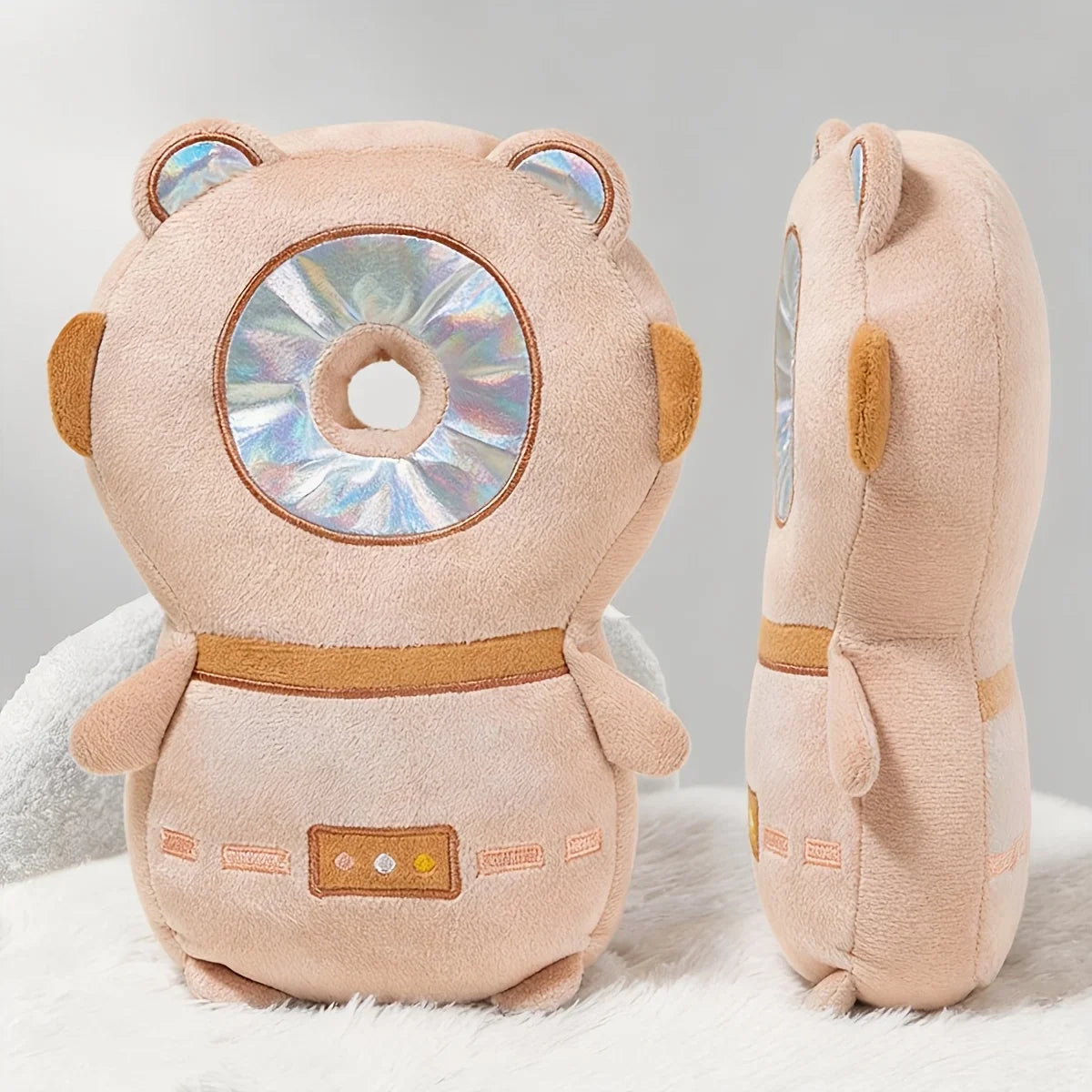 1pc Baby Head Protector Pillow - Protective Backpack, Anti-Fall Head Pillow, Adjustable Baby Head Protection Pad, Comfortable, Cute Cartoon Design, Suitable for Baby Walking and Crawling by FLIPSTYLEZLLC
