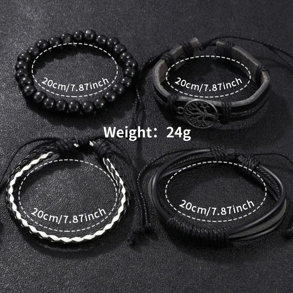 5PCSt Men Business Watches Fashion Leather Band Male's Quartz Watch by AliExpress