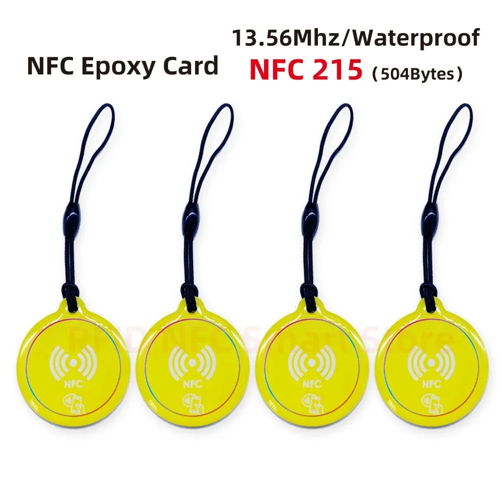 NFC Dripping Card 13.56Mhz Smart Card 504Bytes Nt/ag 215 Tag Card Smart Business Card For All NFC Enabled Phone by FLIPSTYLEZLLC