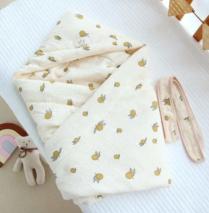 Newborn Baby Blanket Envelope Baby Receiving Blankets Boy Girl Cotton Soft Infant Swaddle Wrap Blankets For Stroller Crib Stuff by FLIPSTYLEZLLC