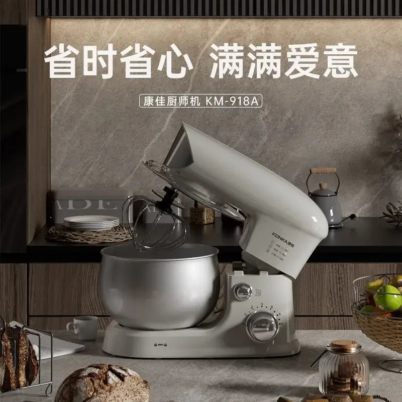 Multifunctional chef machine household small dough mixer kneading dough fully automatic household electric egg beater mixer by FLIPSTYLEZLLC