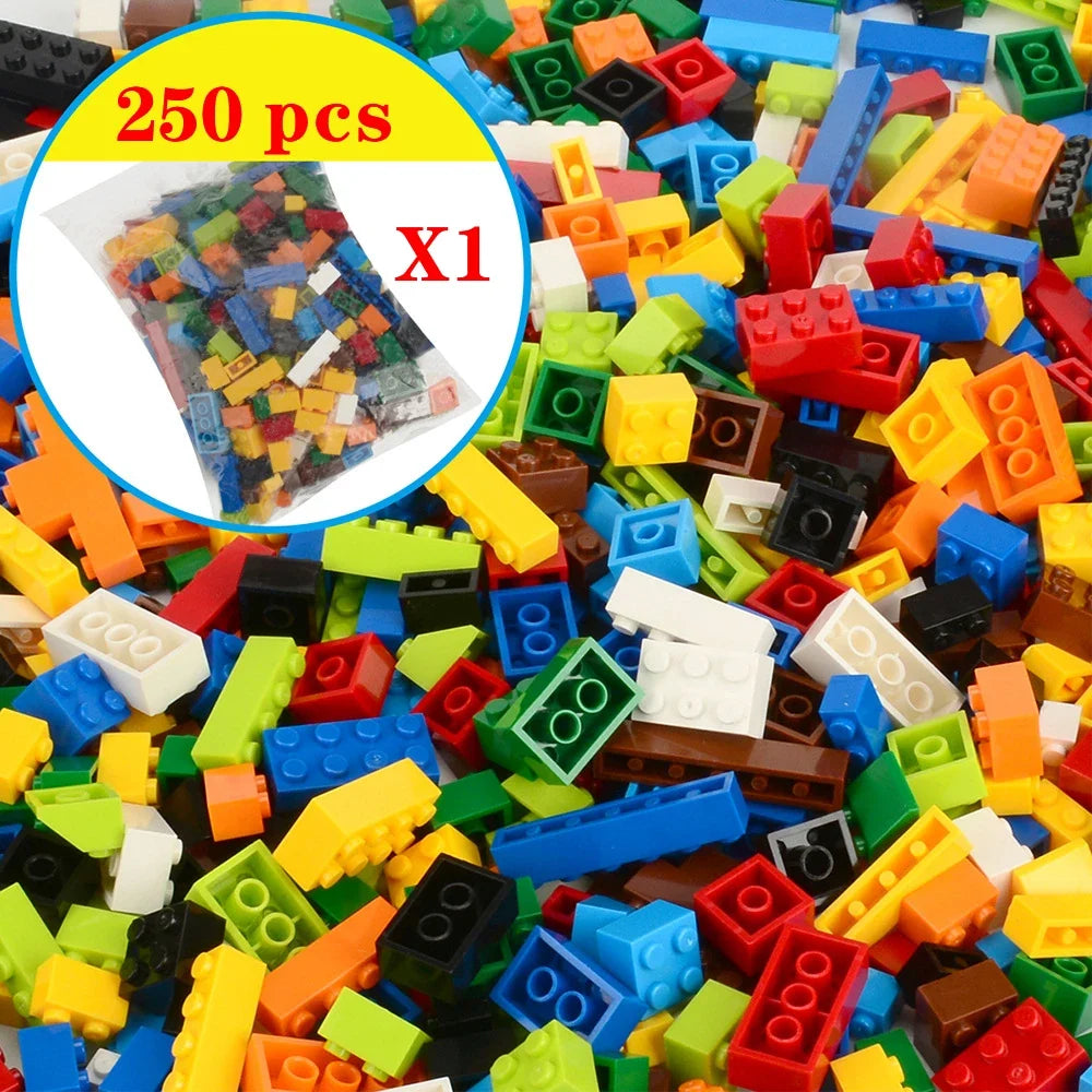 1000 Pcs Parts 500 Pieces Creative Designer DIY Toys Boy Girl Friend Model Building Blocks MOC Classical Bricks Christmas Gift by FLIPSTYLEZLLC