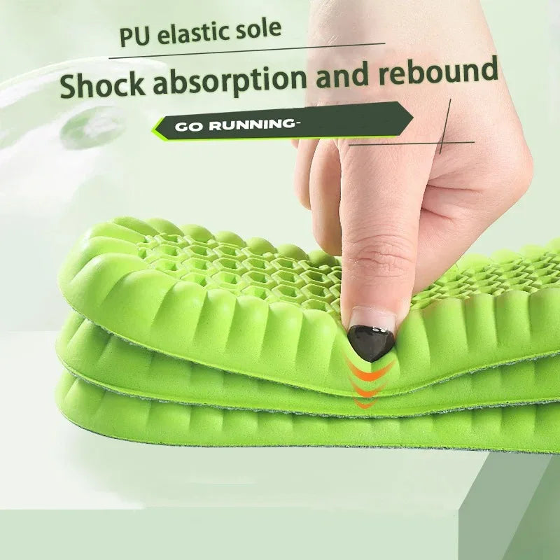 1 Pair Breathable Shock-Absorbing Insoles Men's Outdoor Sport Insoles by FLIPSTYLEZLLC