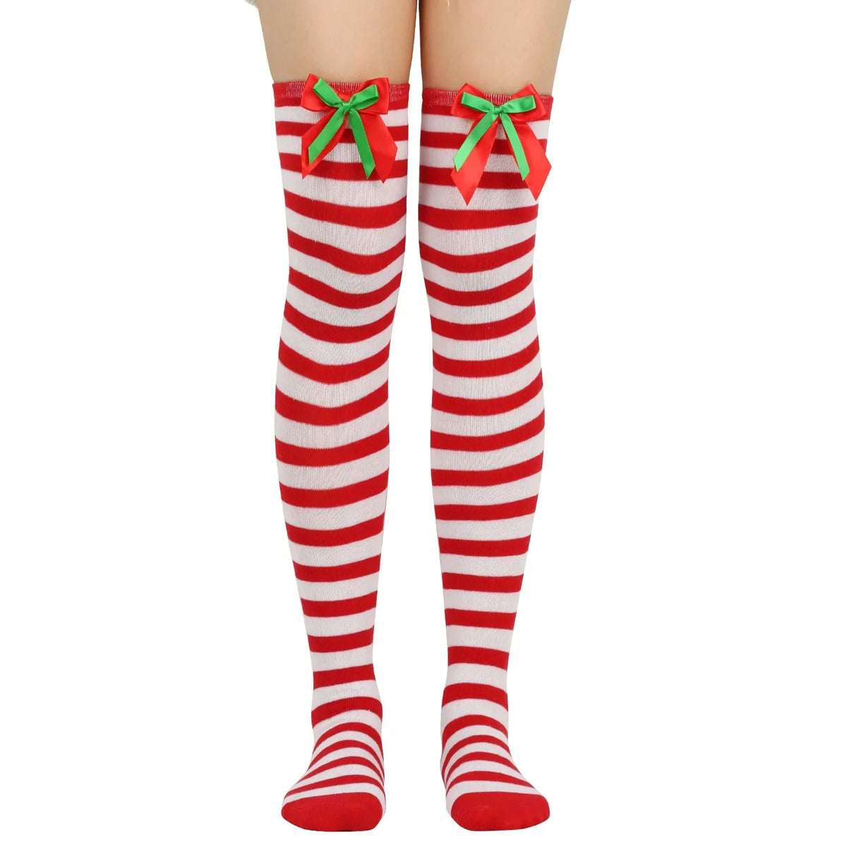 Knee High Christmas Stockings by Kore Kawaii