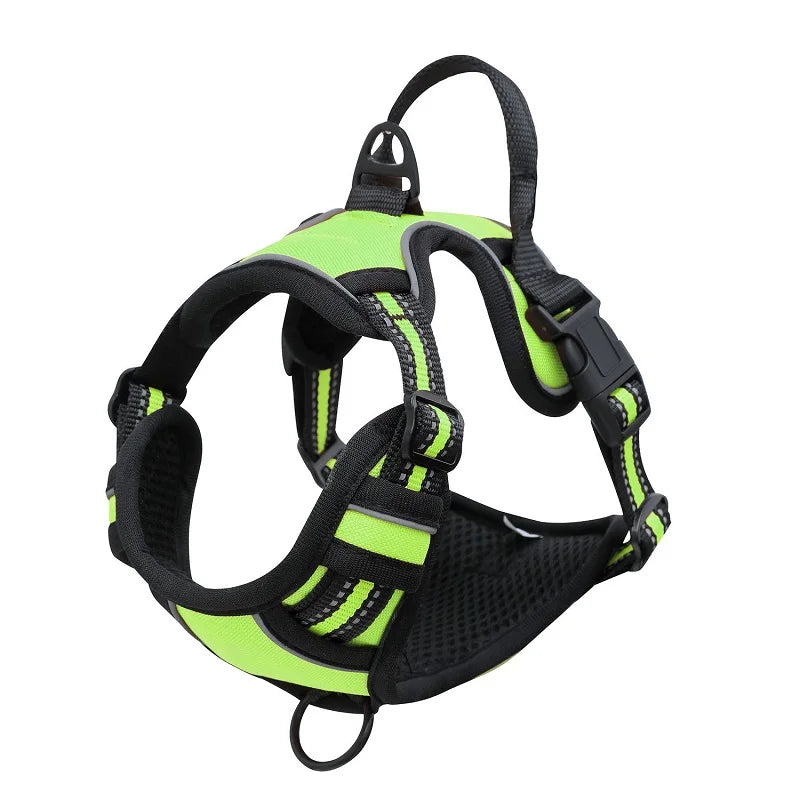 No Pull Dog Harness Large Dog Harnesses Heavy Duty Reflective Easy Control Handle for Large Dog Walking Medium Dogs Pet Supplies by FLIPSTYLEZLLC