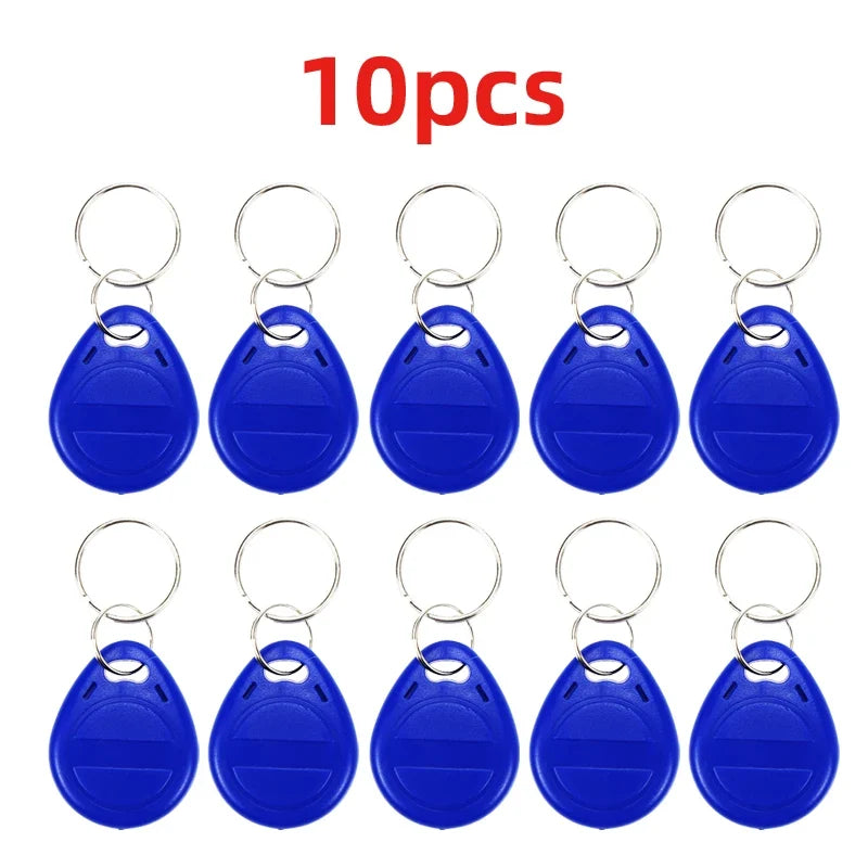 5YOA 10/20pcs 125KHz T5577 Keyfobs Rewritable Duplicate Tag 5200 Proximity Copy Access Card ID Token Ring RFID Cloner Keychain by FLIPSTYLEZLLC