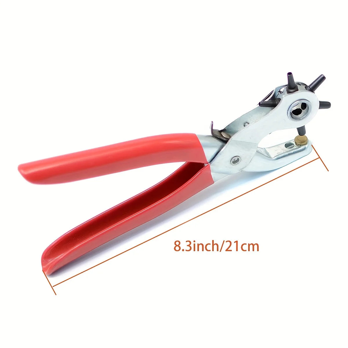 Leather Punch, 6-Size Rotating Belt Hand Hole Punch, Multi-Size Home by AliExpress