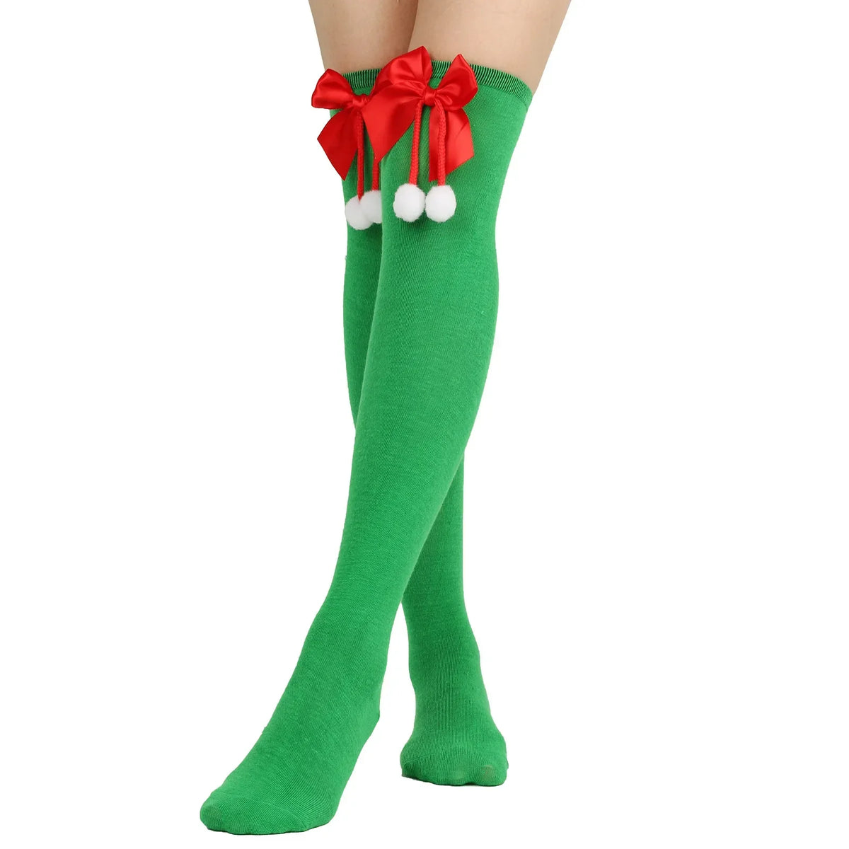 Knee High Christmas Stockings by Kore Kawaii