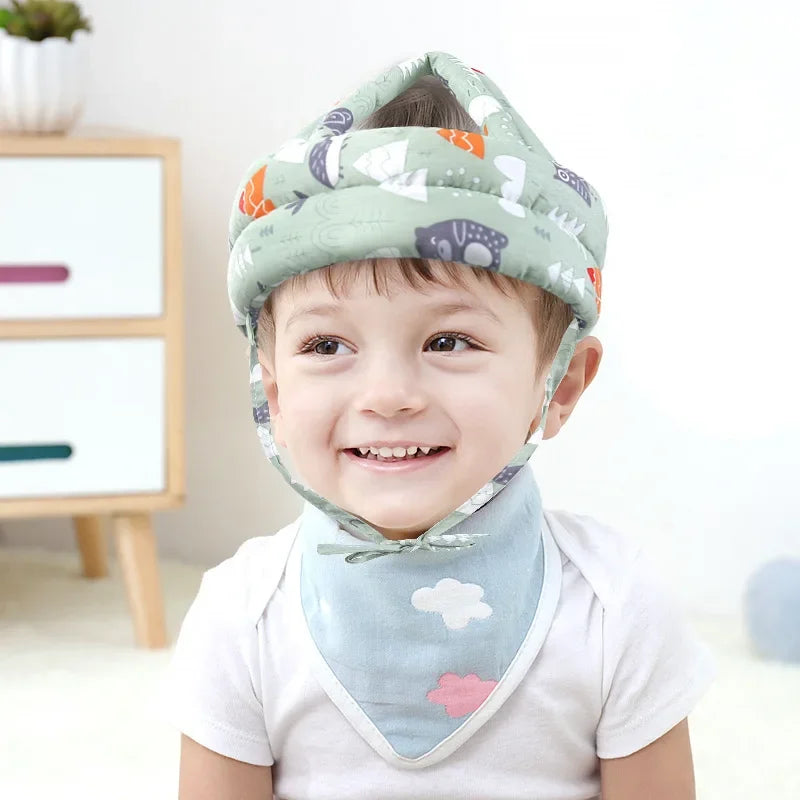 Anti Collision Head Learning To Walk Baby Walking Hat New Baby Headrest Anti Fall Device Head Breathable Safety Protection Pad by FLIPSTYLEZLLC