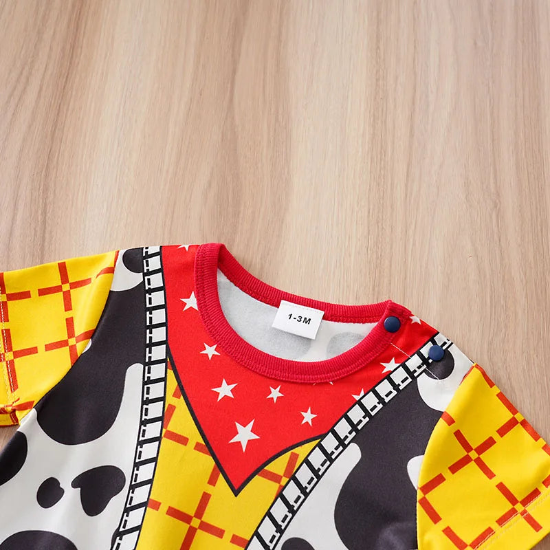 0-18months cosplay newborns Baby Clothes One-Piece Cartoon Anime short-Sleeved Trousers Banquet Summer Fashion neonatal clothing by FLIPSTYLEZLLC