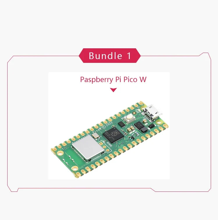 Original Raspberry Pi Pico/2, Pico with Wireless WiFi Development Board, Pico or Pico H with Pin Header, Support MicroPython/C++ by FLIPSTYLEZLLC