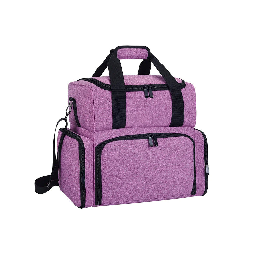 80-Bottle Large Capacity Nail Polish Organizer Case - Portable Travel Storage with 2 Removable Bags, and Essential for Womens Ma by FLIPSTYLEZLLC