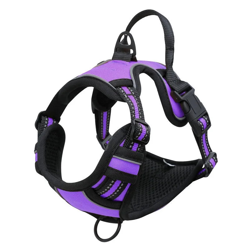 No Pull Dog Harness Large Dog Harnesses Heavy Duty Reflective Easy Control Handle for Large Dog Walking Medium Dogs Pet Supplies by FLIPSTYLEZLLC
