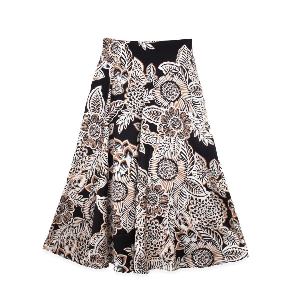 FLORAL PRINTED SLIP SKIRT by profile-nyc