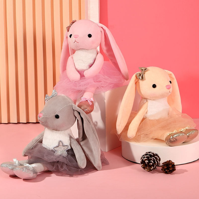 Ballerina Bunny Plushies by Kore Kawaii