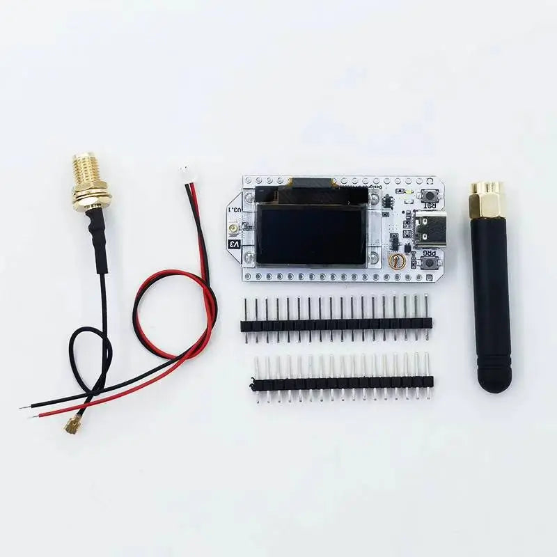 Meshtastic Wifi Heltec LoRa 32 V3 With Case 868MHZ ESP32 Oled SX1262 0.96 Inch Blue OLED Display Development Board for Arduino by FLIPSTYLEZLLC