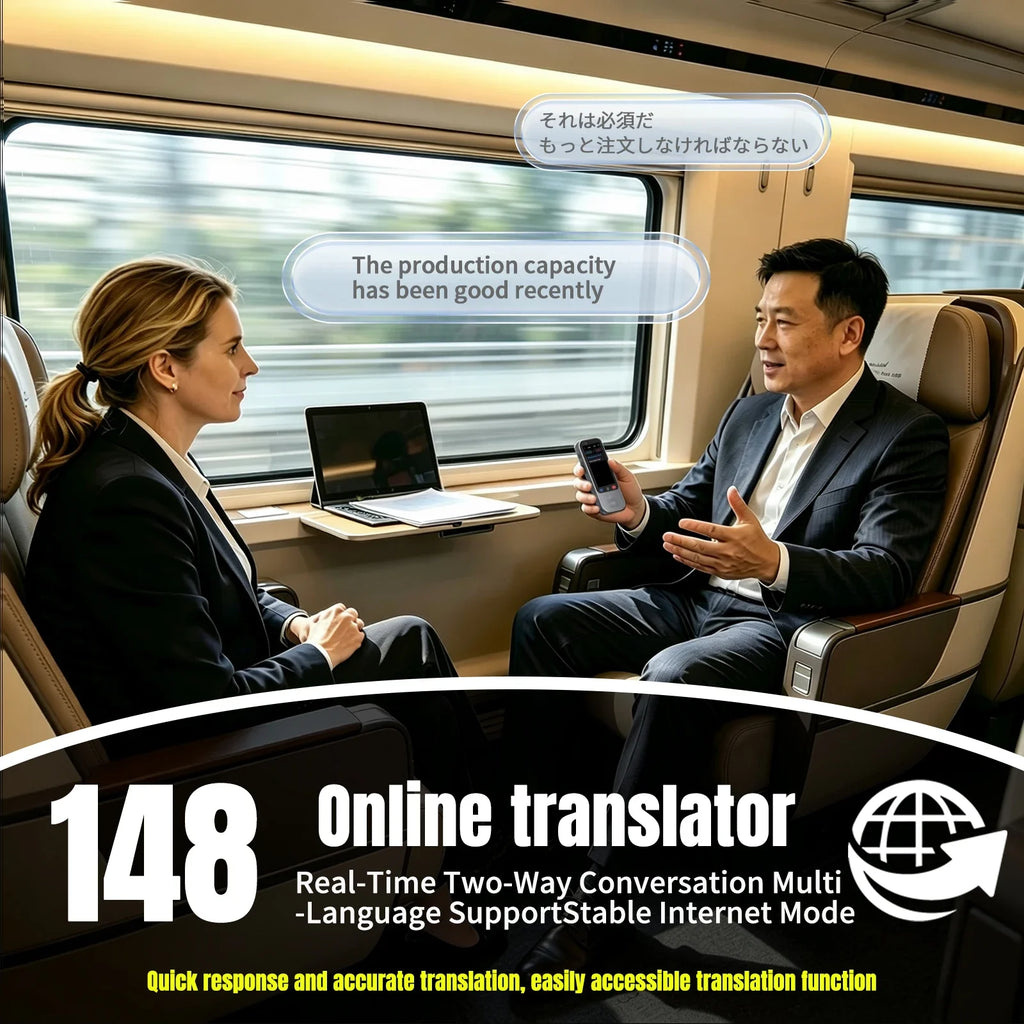 Language Translator Device Support 138 Languages Translation Device AI Translator with ChatGPT Offline Photo Voice Translator by FLIPSTYLEZLLC