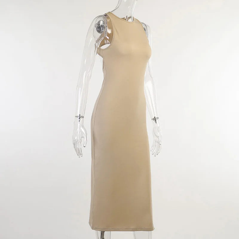 Y2K solid Sexy slit Club Party Night Wrap Bodycon Dress by nowadaysfashion