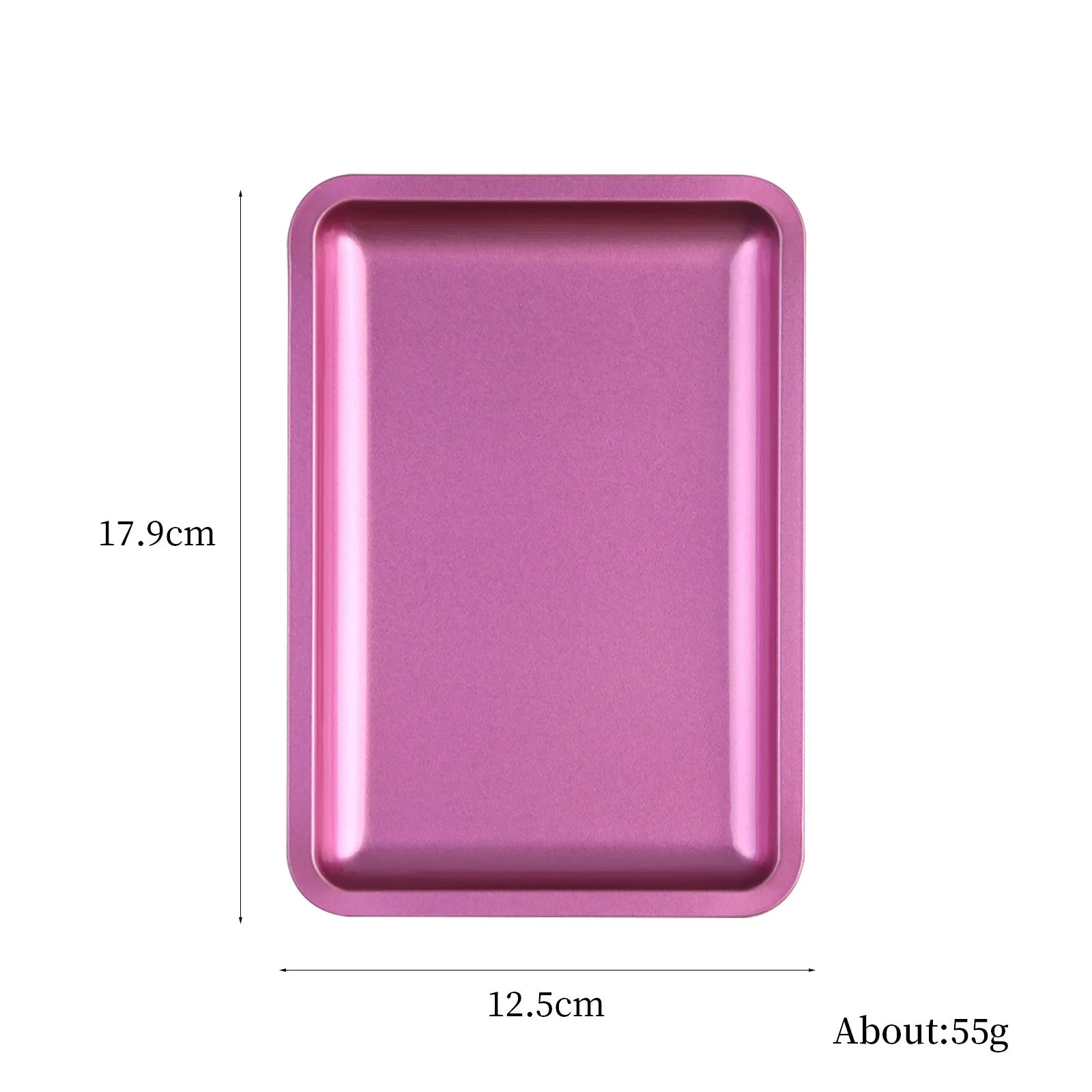 1PC Square Stainless Steel Cosmetic Storage Tray Nail Art Manicure Plate Tweezers Clippers Pens Container False Nails Dish Tools by AliExpress
