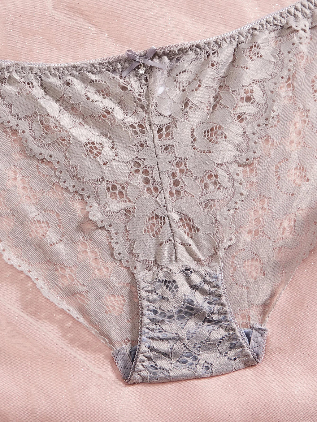Single of Women's Underwear Set Sexy Lace Patchwork with Push Up Bra Romantic Sheer Women's Panties by Ladyez