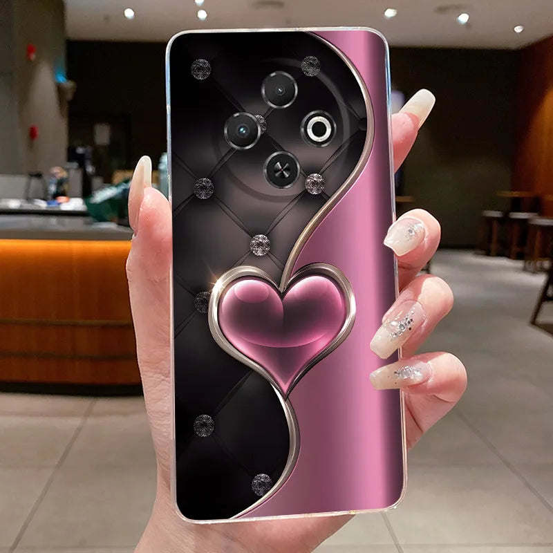 For Tecno Spark 30C Case kl5 kl5n Aesthetic Butterfly Flower Clear Soft Silicone Back Cover Techno Spark 30C Phone Case k15 k15n by FLIPSTYLEZLLC