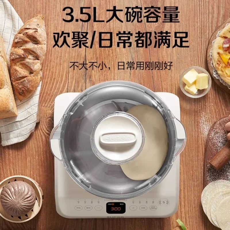 Stand Mixer Automatic Integrated Kneading Stirring Dough Fermentation Household Small Chef Machine for Baking by FLIPSTYLEZLLC