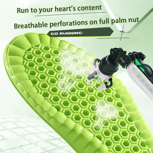 1 Pair Breathable Shock-Absorbing Insoles Men's Outdoor Sport Insoles by FLIPSTYLEZLLC