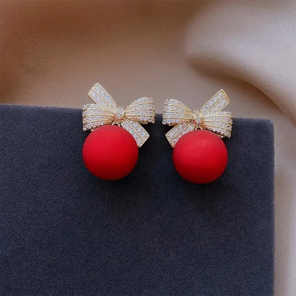 Christmas Ornament Earrings by Kore Kawaii