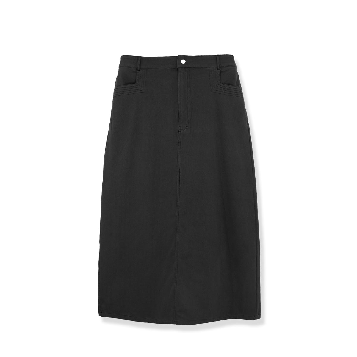 STRETCH COLORED DENIM SKIRT by profile-nyc