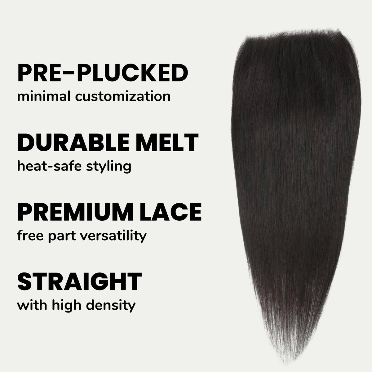 Straight 7x7 HD Lace Human Hair Closure by Private Label