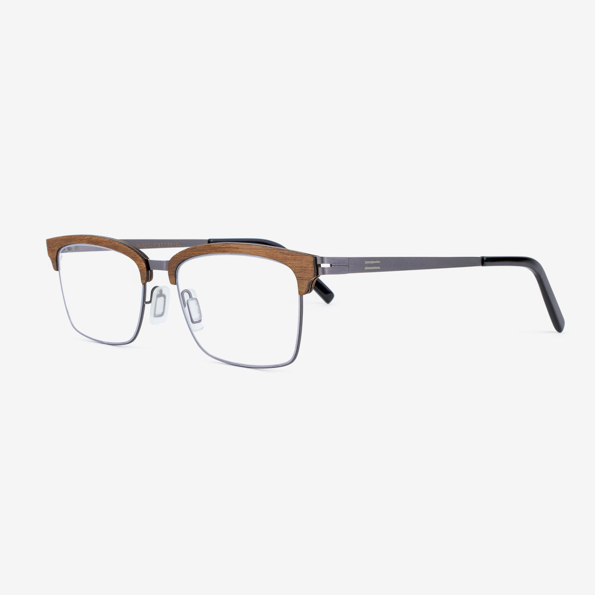 Stuart - Wood & Metal Eyeglasses by Tommy Owens