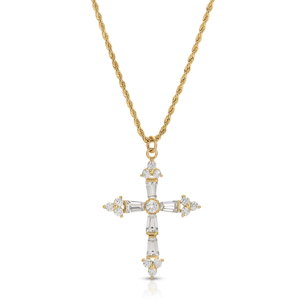 Queen's Cross Necklace by Joy Dravecky