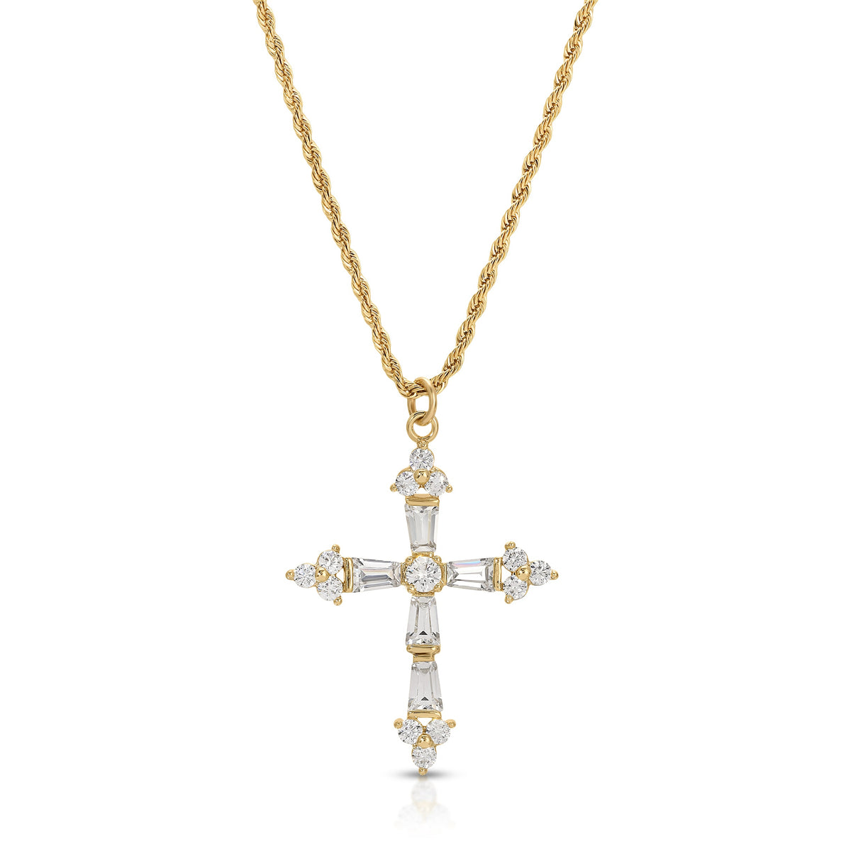 Queen's Cross Necklace by Joy Dravecky